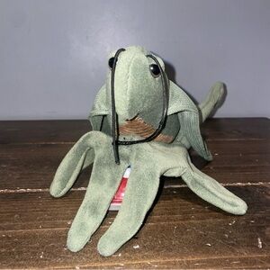 Vintage Folkmanis Grasshopper Puppet Folktails Glove Full Body Green 13" long
